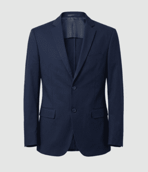 Peak-Lapel Cotton Coat – Exclusive Imported Leftover