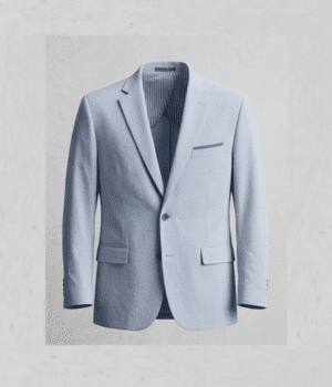 The Architect: Structured Cotton Blazer (Premium Imported Leftover)