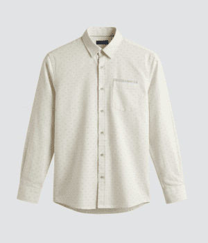 Formal Shirt: The Ivory Cotton-Touch (Medium)