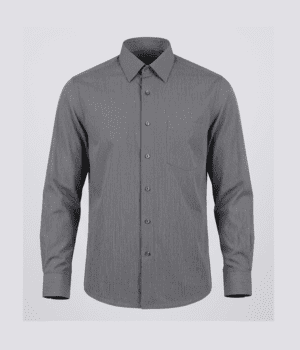 Formal Shirt: The Charcoal Pique Texture (Medium
