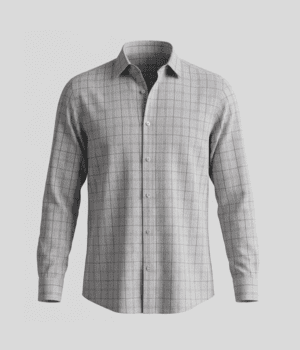 Formal Shirt: Sage Grey Smart-Casual – Imported Leftovers